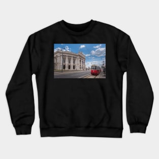 Burgtheater or Imperial Court Theatre in Vienna, Austria Crewneck Sweatshirt